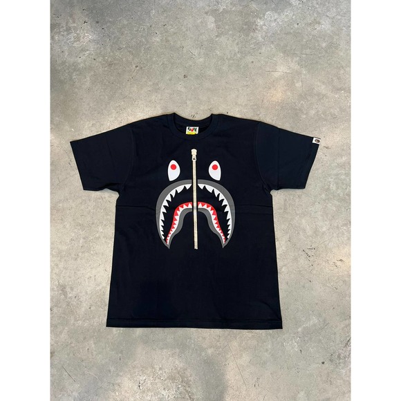 Bape Black Shark Tee Size XXL